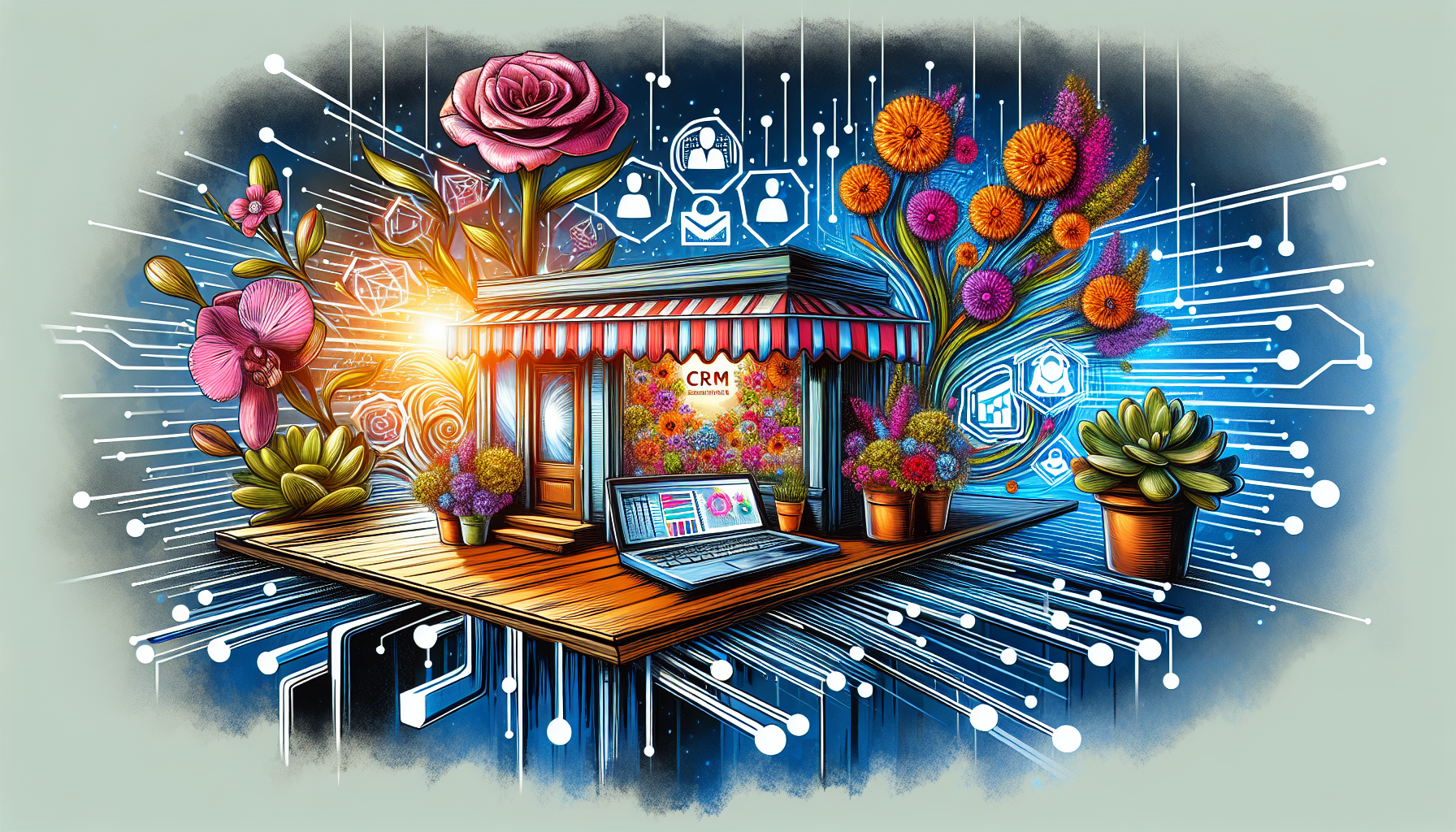 Цветочный бизнес: зачем нужна CRM?