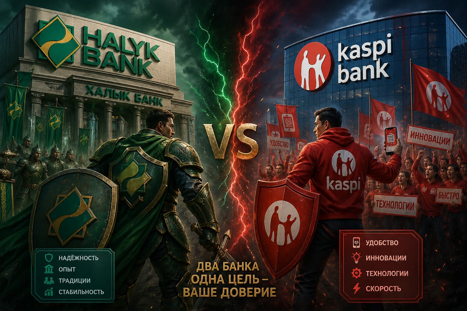 Halyk vs Kaspi: The Quiet War for Kazakhstani Business